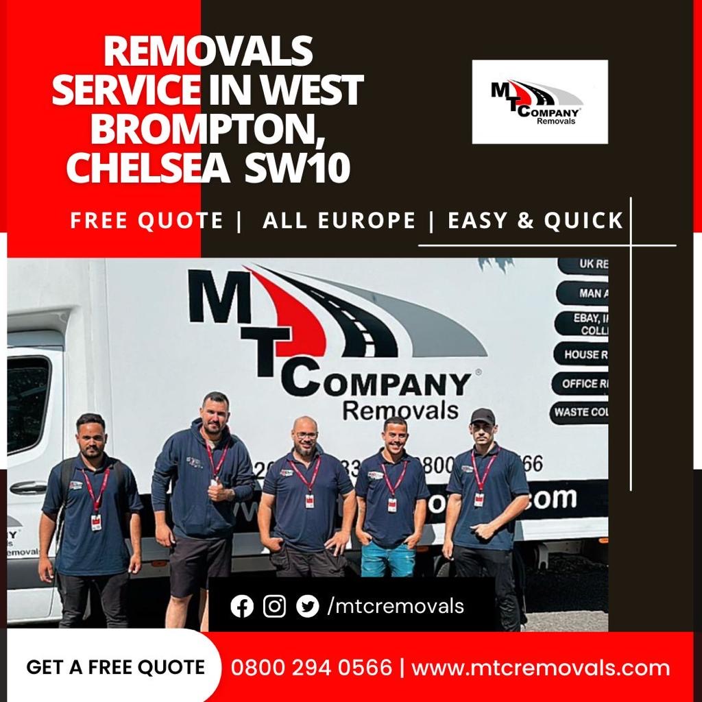 Removals Service in West Brompton SW10 London