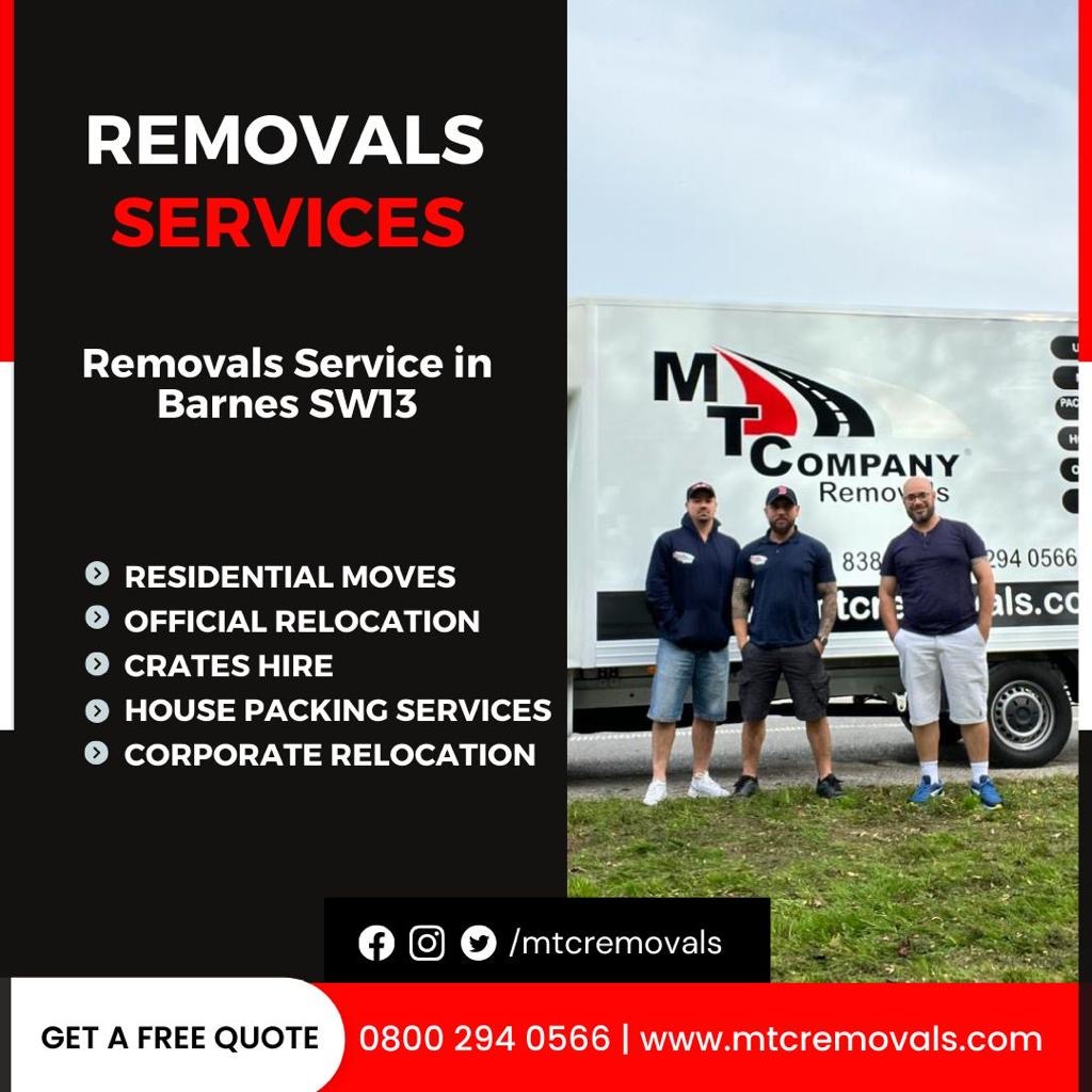 House Removal Company in Barnes SW13 London