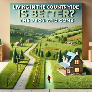 Living in the Countryside is Better? The Pros and Cons