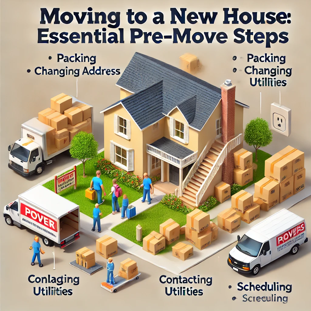 Steps for Moving to a New House - Pre-Move Essentials