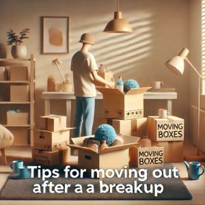 who should move out after a breakup