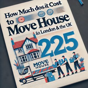 How Much Does It Cost to Move House in London & the UK in 2025?