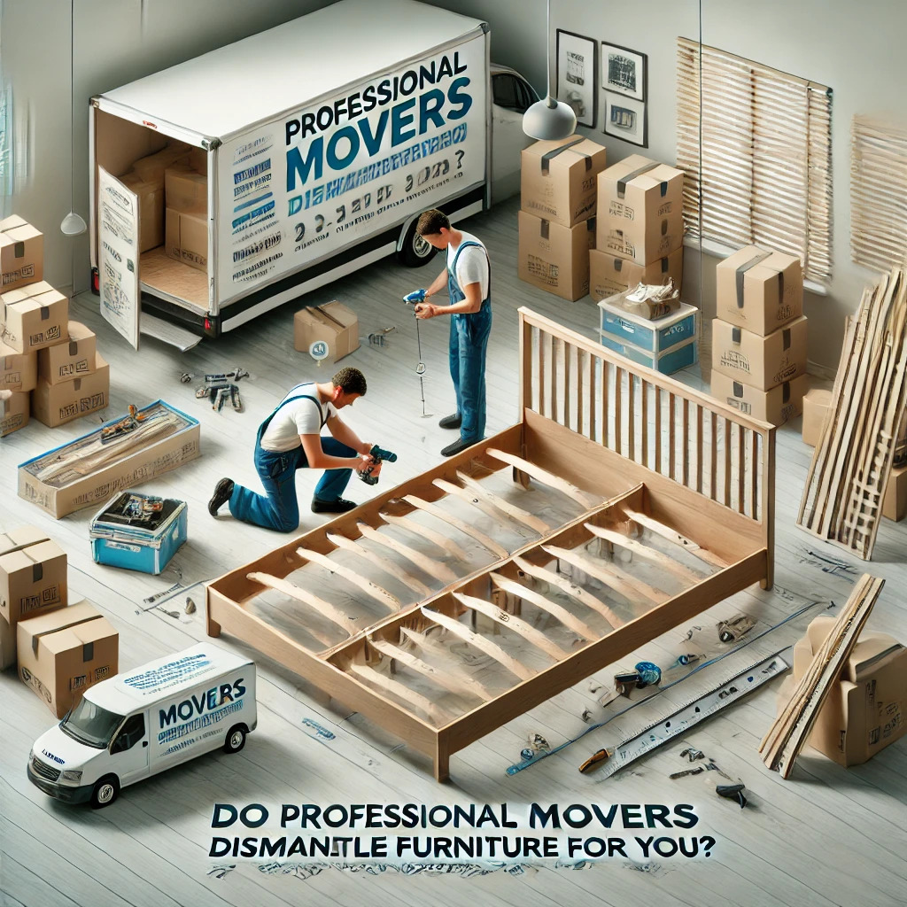 Furniture Disassembly Moving What Professional Movers Offer